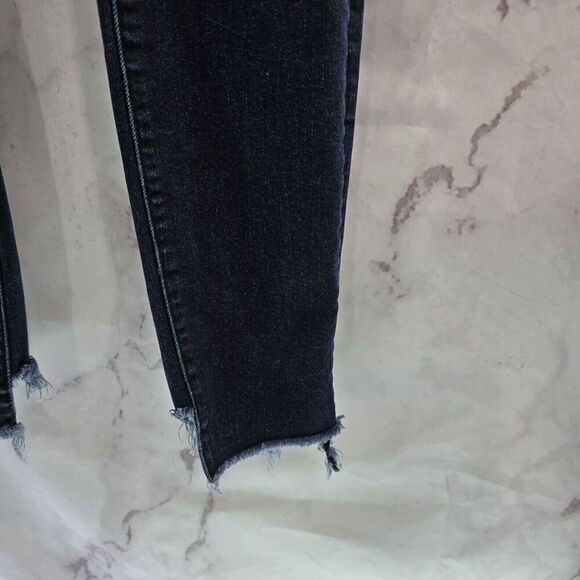 Mother Jeans Women 24 Stunner Zip Two Step Fray Holding Hands High Rise Skinny - Picture 4 of 16